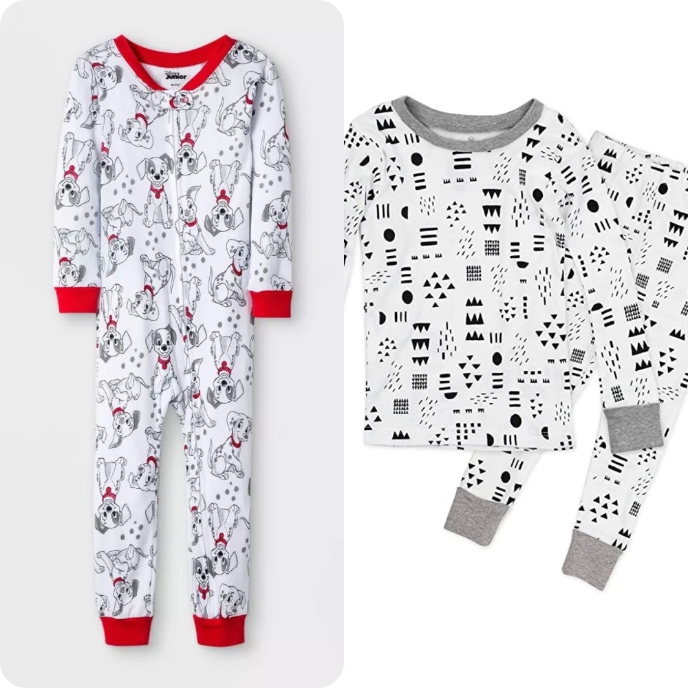 Disney Honest Toddler Organic Cotton Snug Fit Pajama 2 Bundle 2T NWT